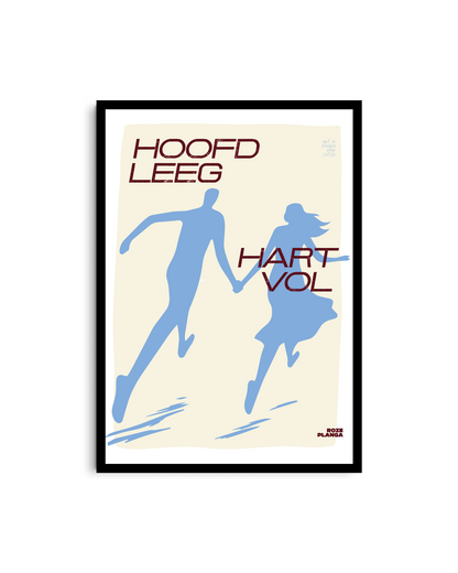 Hoofd leeg hart vol