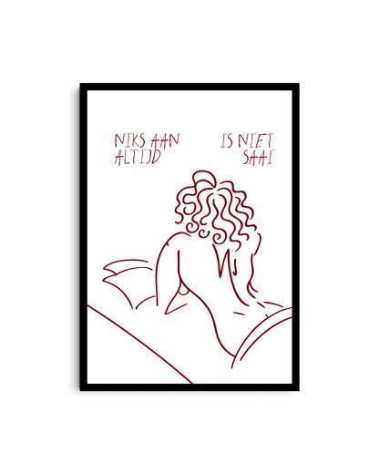 NIKS AAN IS NIET ALTIJD SAAI